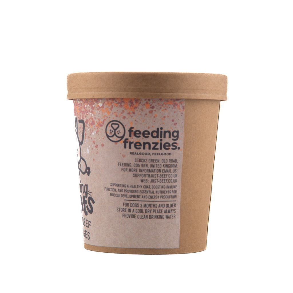Training Dog Treats - Sliced Beef Sausages