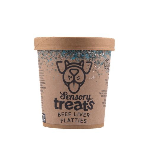 Sensory Dog Treats - Beef Liver Flatties