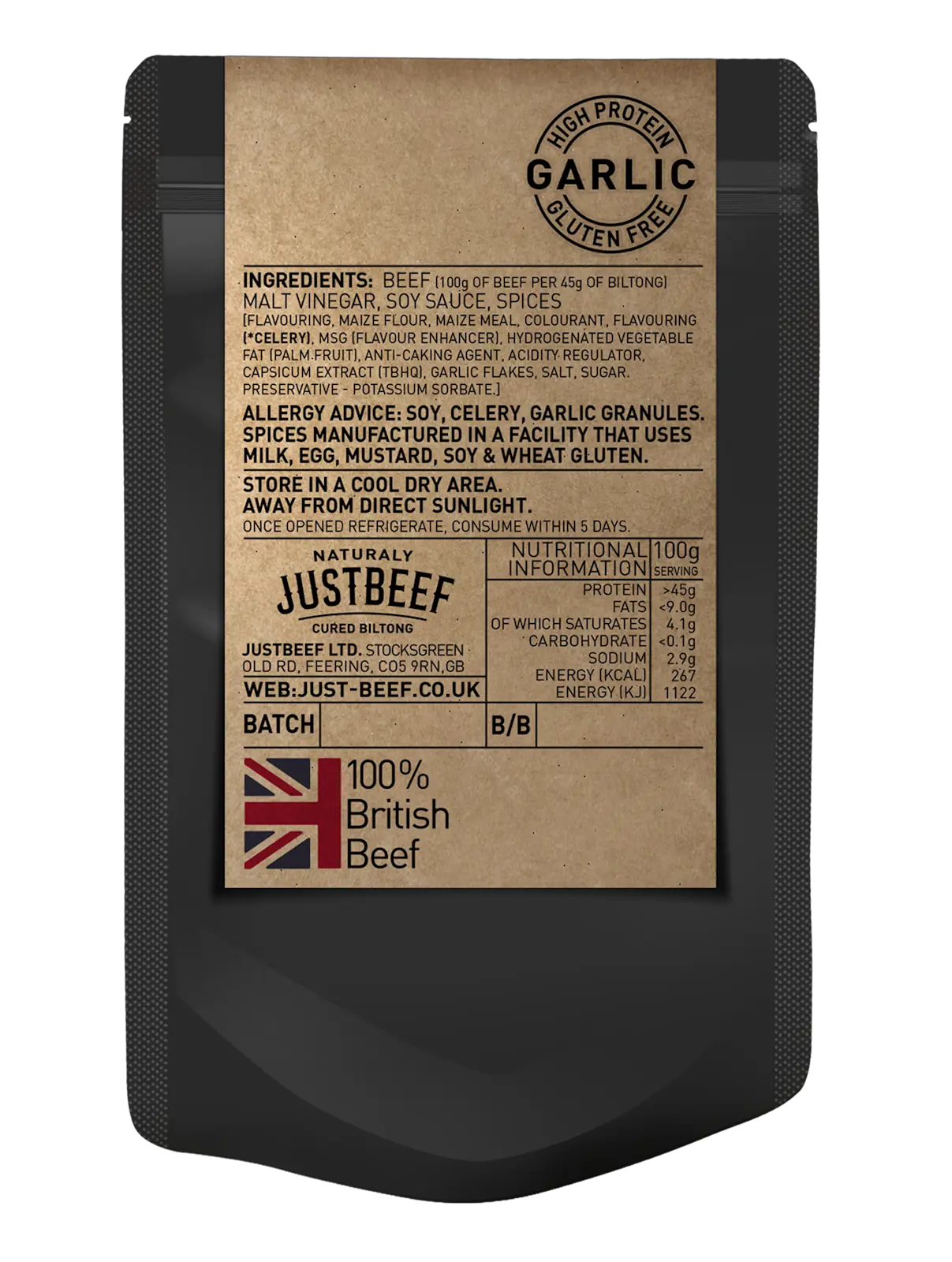 Garlic Biltong